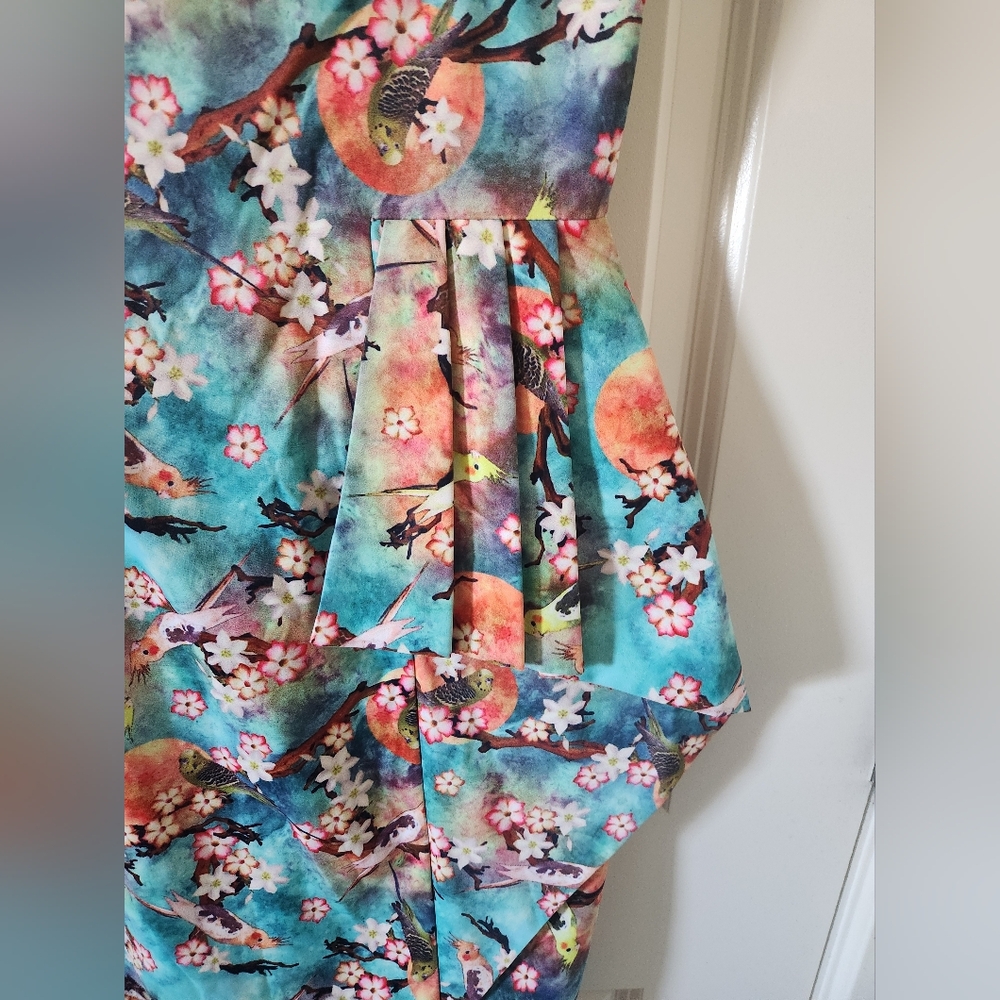 Floral Sleeveless Dress - Picture 2 of 6